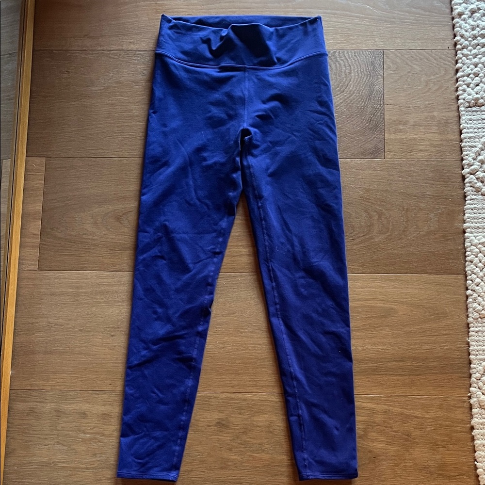 Women’s Fabletics Royal Blue Power Hold Leggings Large